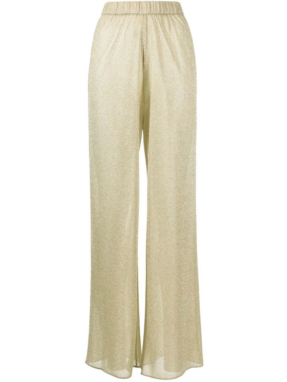 

Oséree pantalones con detalle de lurex - Dorado