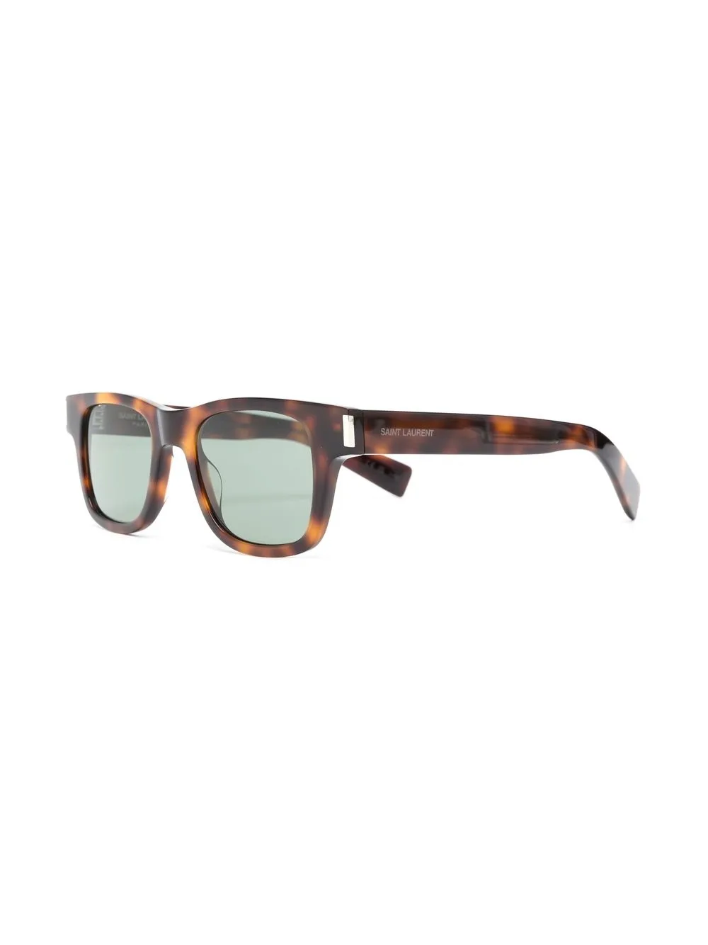 Saint Laurent Eyewear Zonnebril met wayfarer montuur - Bruin