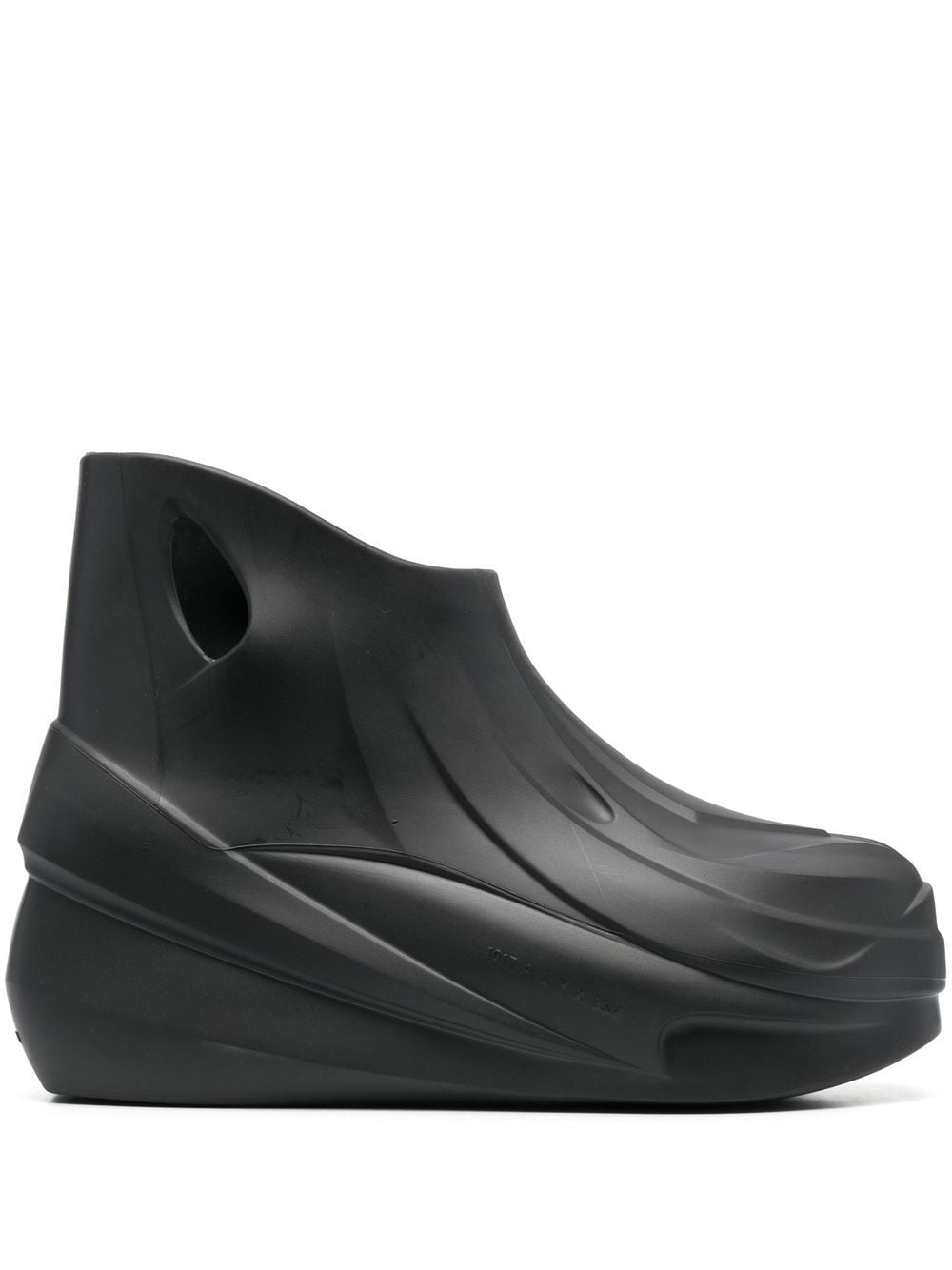 Alyx Mono Slip-on Rubber Boots In Black