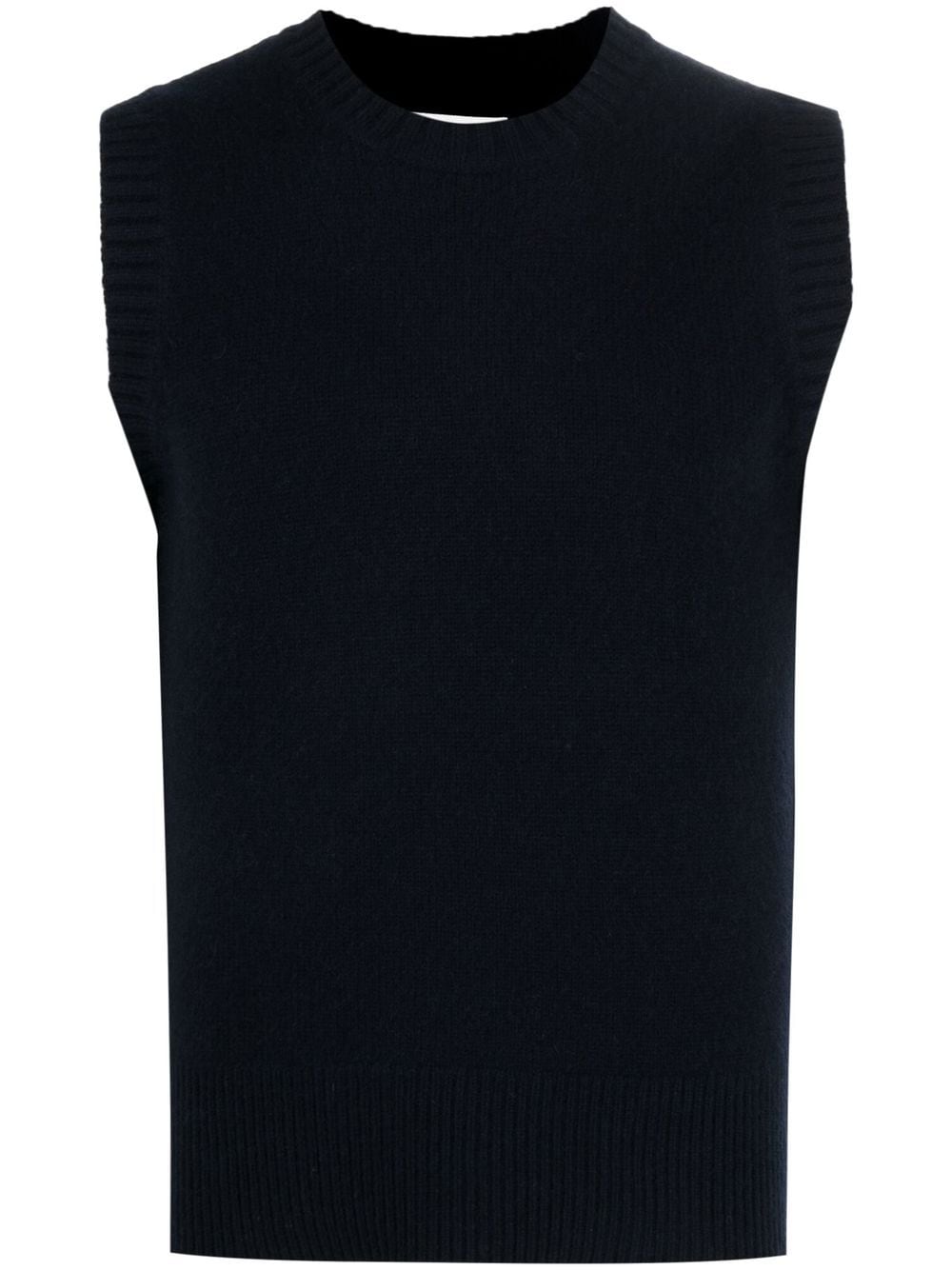 Extreme Cashmere Sleeveless Cashmere Top In Blue