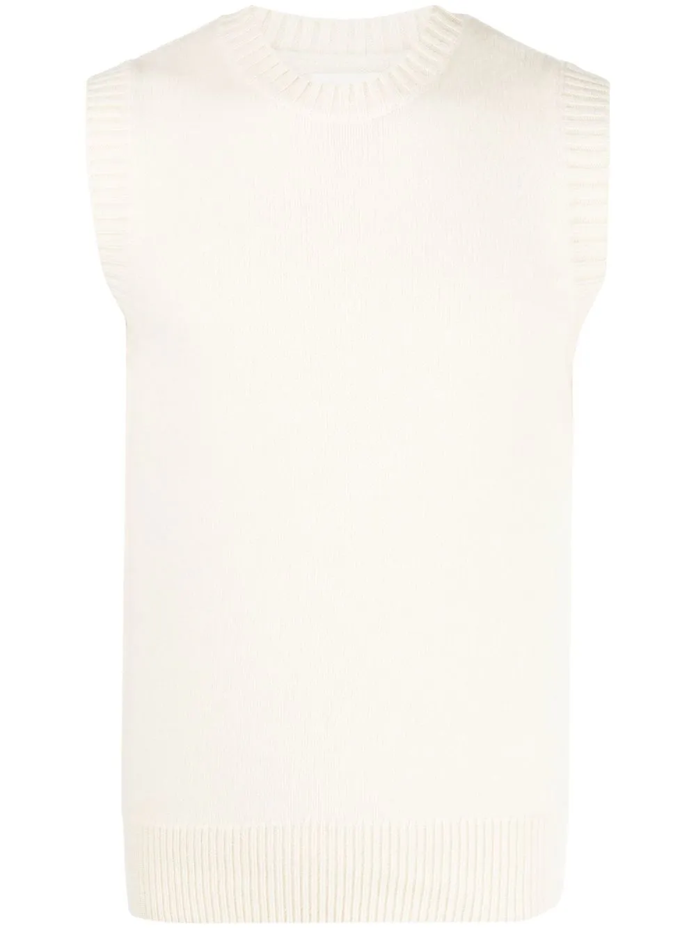

extreme cashmere sleeveless cashmere sweater - Neutrals