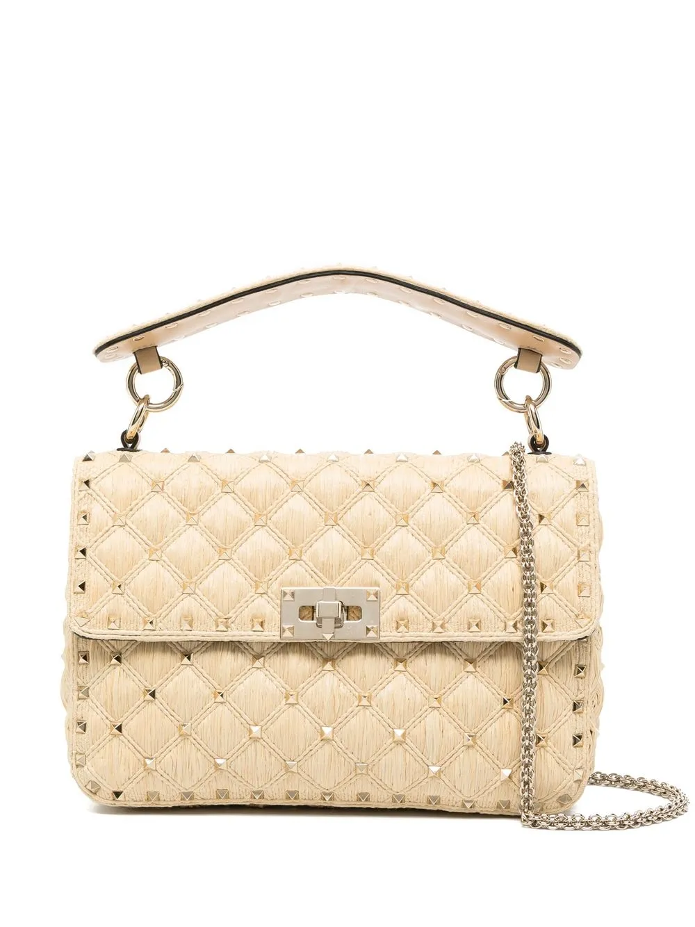 

Valentino Garavani Rockstud Spike shoulder bag - Neutrals
