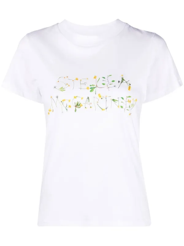 セール　2025ss STELLA McCARTNEY 白Tシャツ　2A 5A Stella McCartney T-shirt woman - White | 6J02733SPY53 | GIGLIO.COM