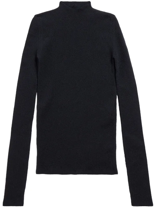 Balenciaga crew neck Knitted Jumper Farfetch