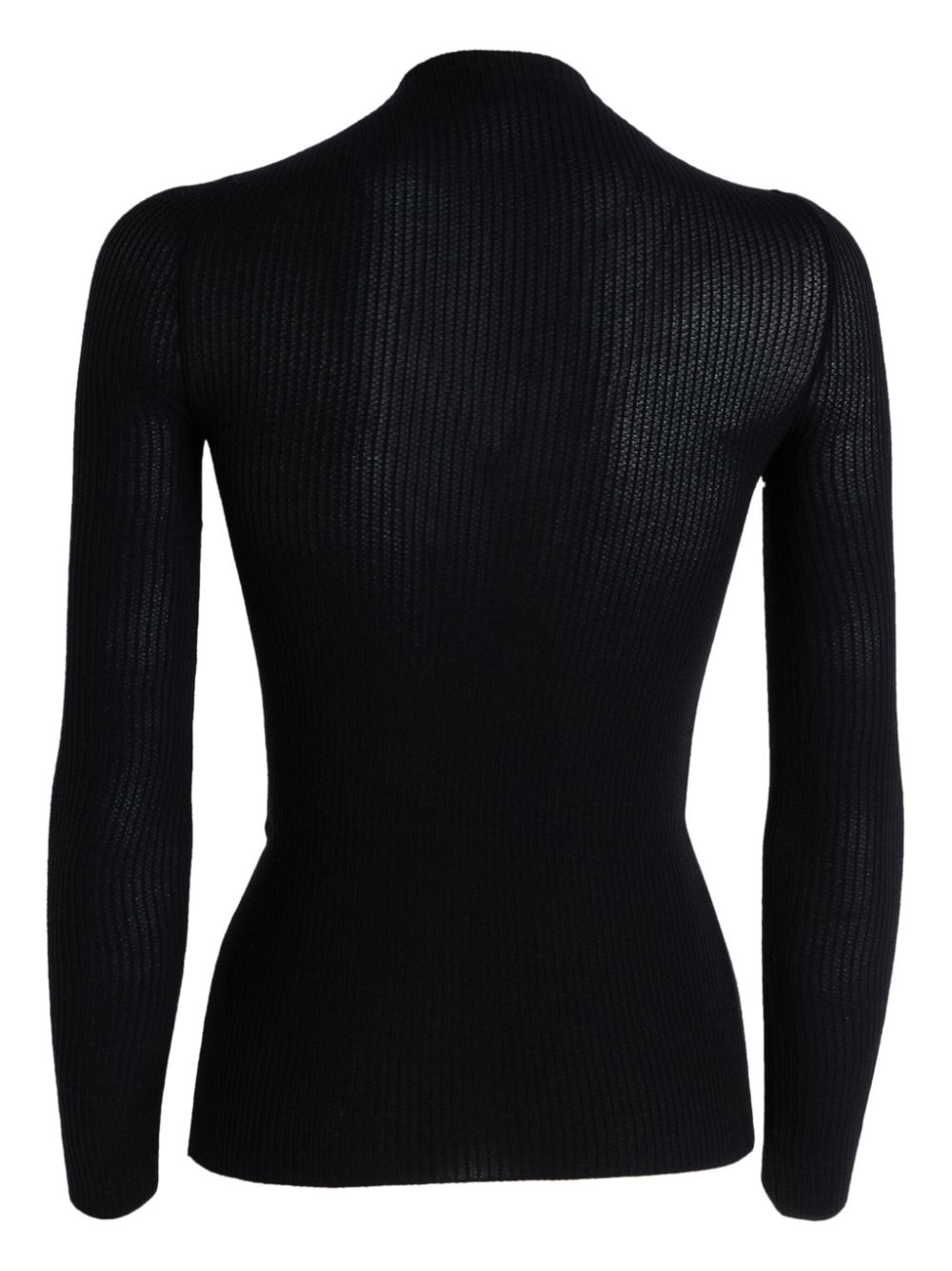 Balenciaga crew-neck knitted jumper - Black