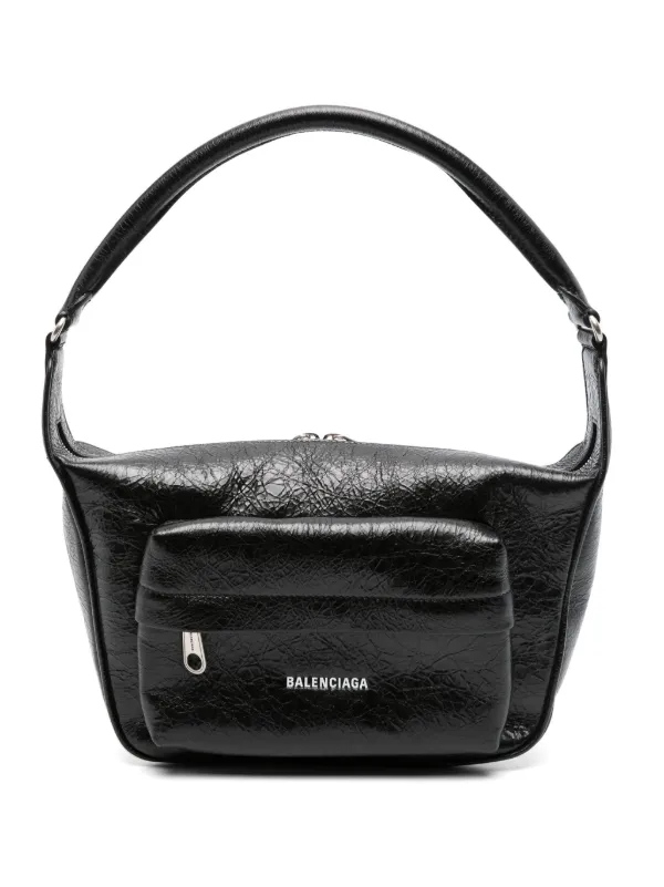 Balenciaga Raver Shoulder Bag Black FARFETCH ZA