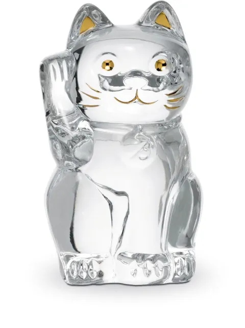 Baccarat Maneki-Neko cat collectible 
