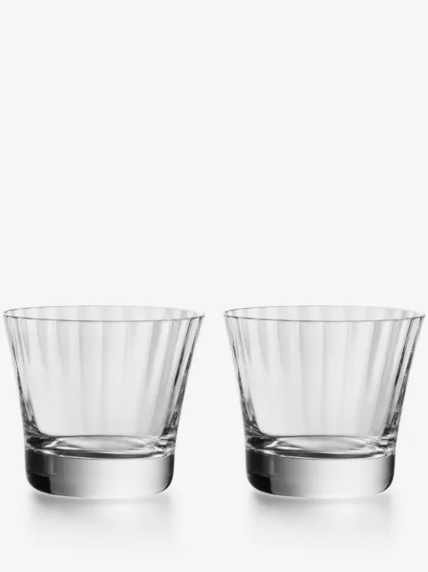 Baccarat Mille Nuits tumbler glasses (set of two)