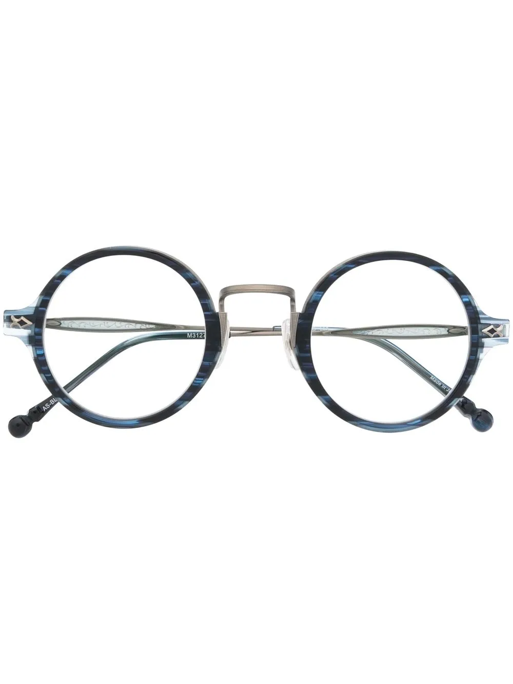 

Matsuda round-frame glasses - Blue