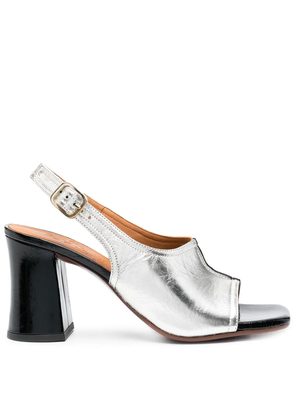 

Chie Mihara 85mm open-toe sandals - Silver