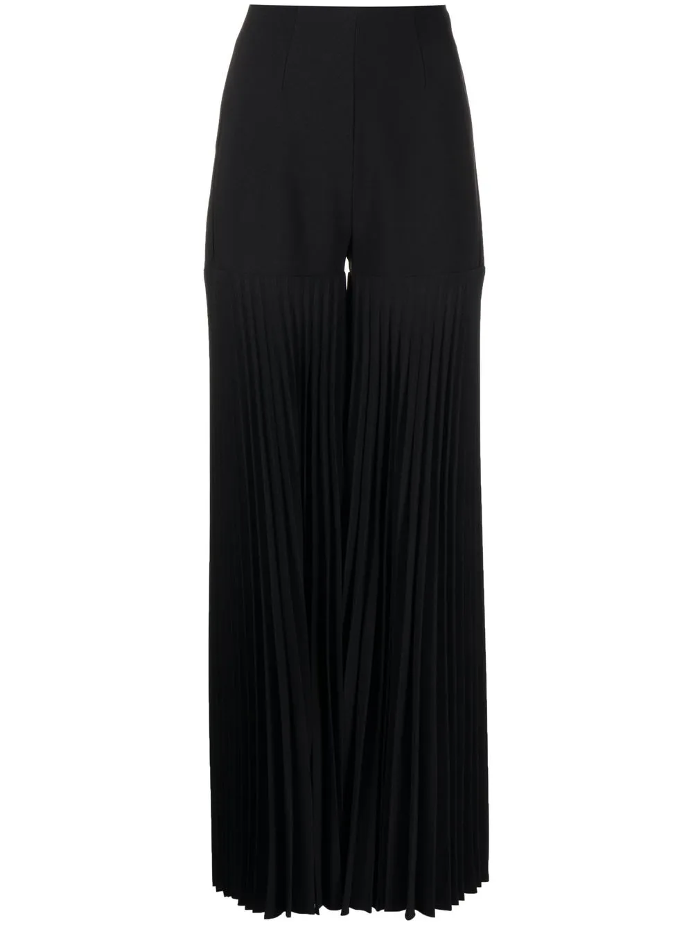 

Solace London Iris pleated trousers - Black