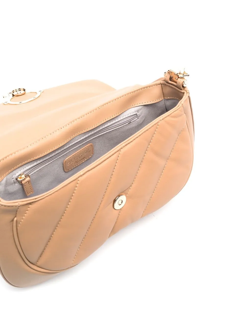 Blugirl Butterflyplaque Quilted Shoulder Bag In Neutrals ModeSens