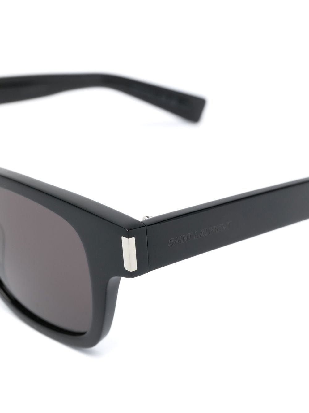 Shop Saint Laurent Wayfarer-frame Sunglasses In Schwarz