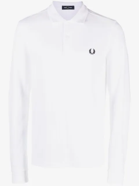 Fred Perry playera tipo polo con motivo de distintivo