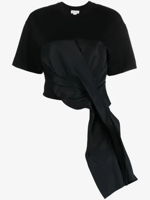 Alexander McQueen Asymmetrisches T-Shirt