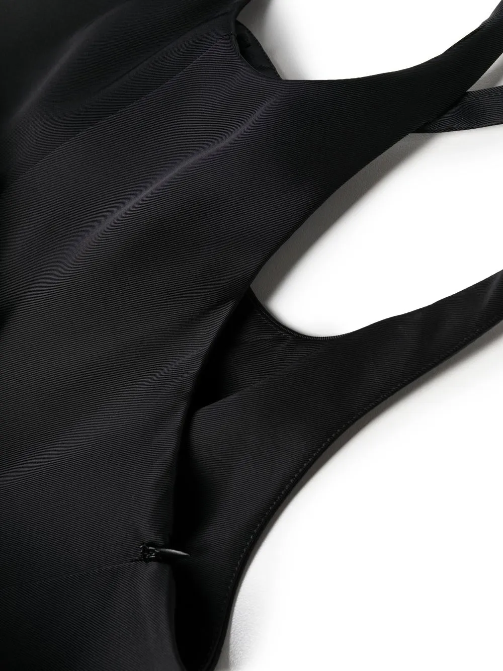 Gwen asymmetric draped maxi dress