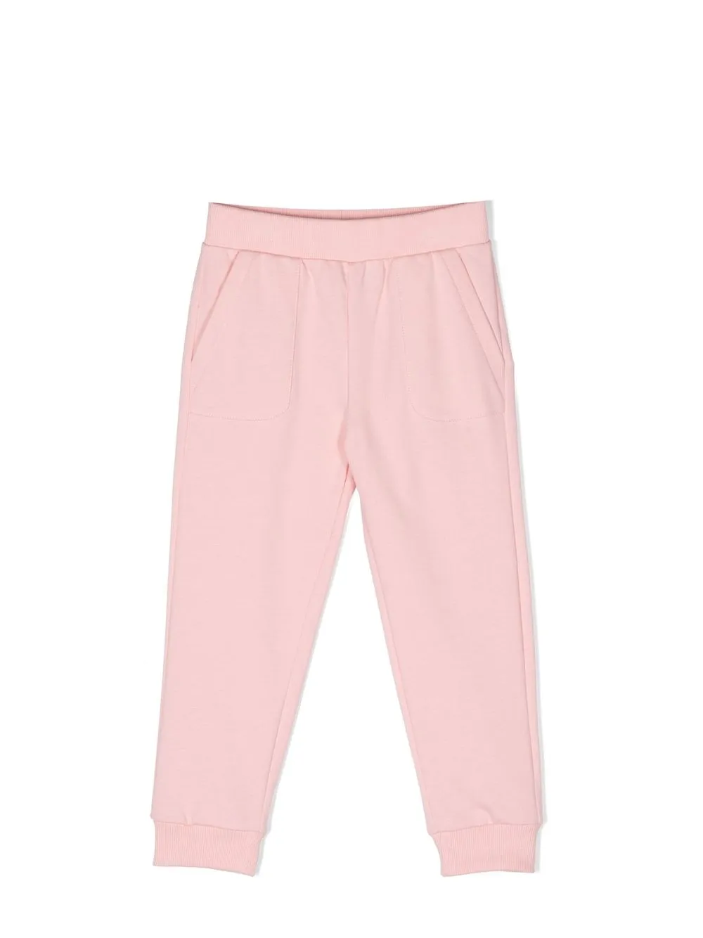 

Moschino Kids pants con logo estampado - Rosado