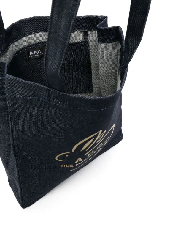 A.P.C. Lou Tote Bag | Blue | FARFETCH