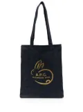 A.P.C. Lou tote bag - Blue