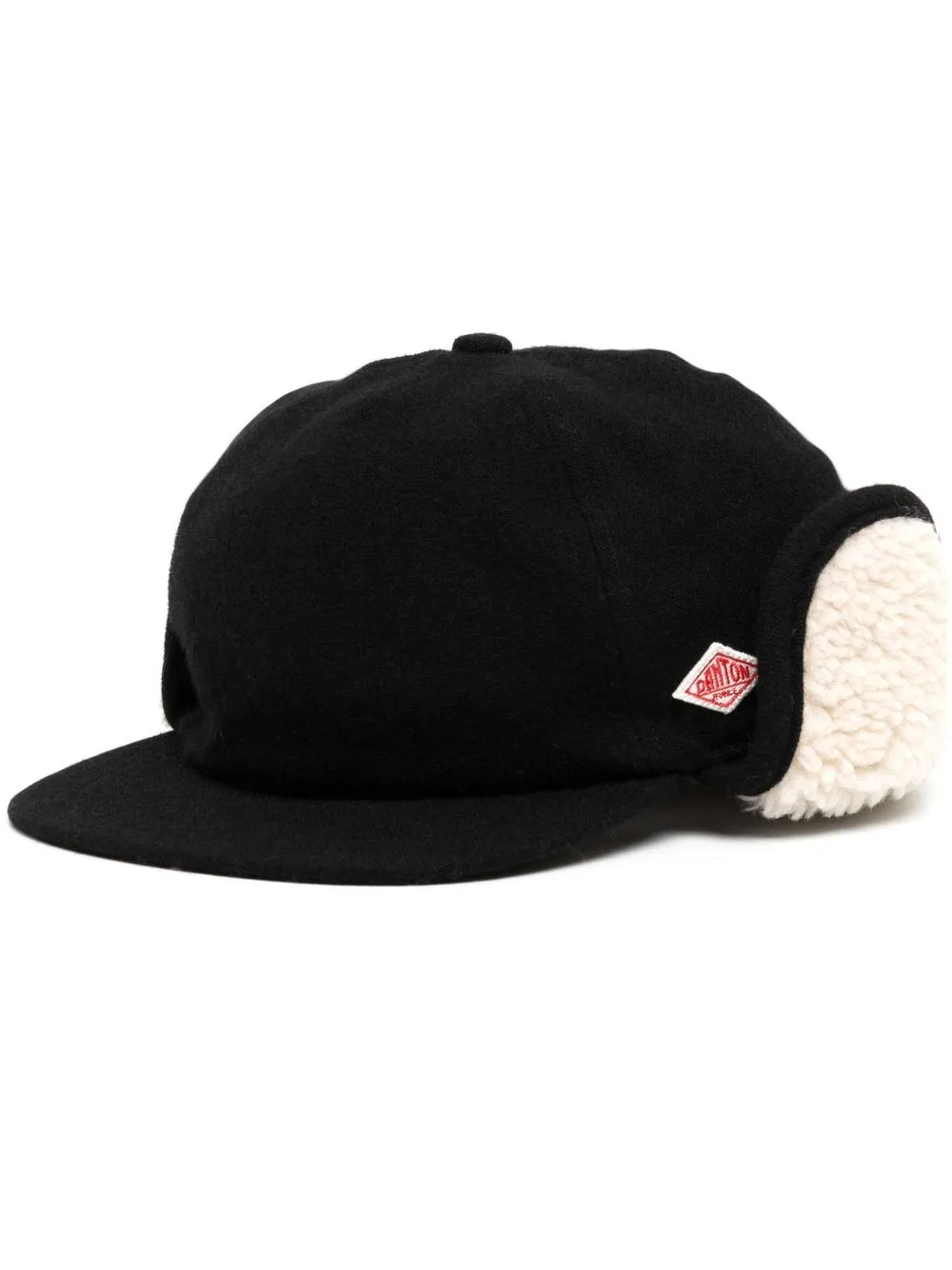 

Danton flap-detail baseball cap - Black