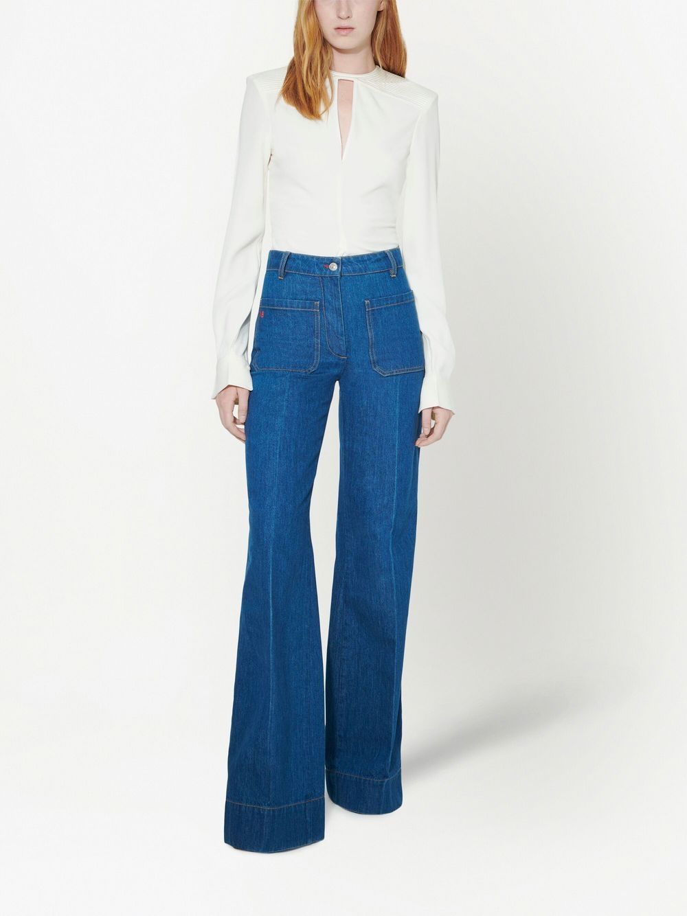 Victoria Beckham Blouse - Wit