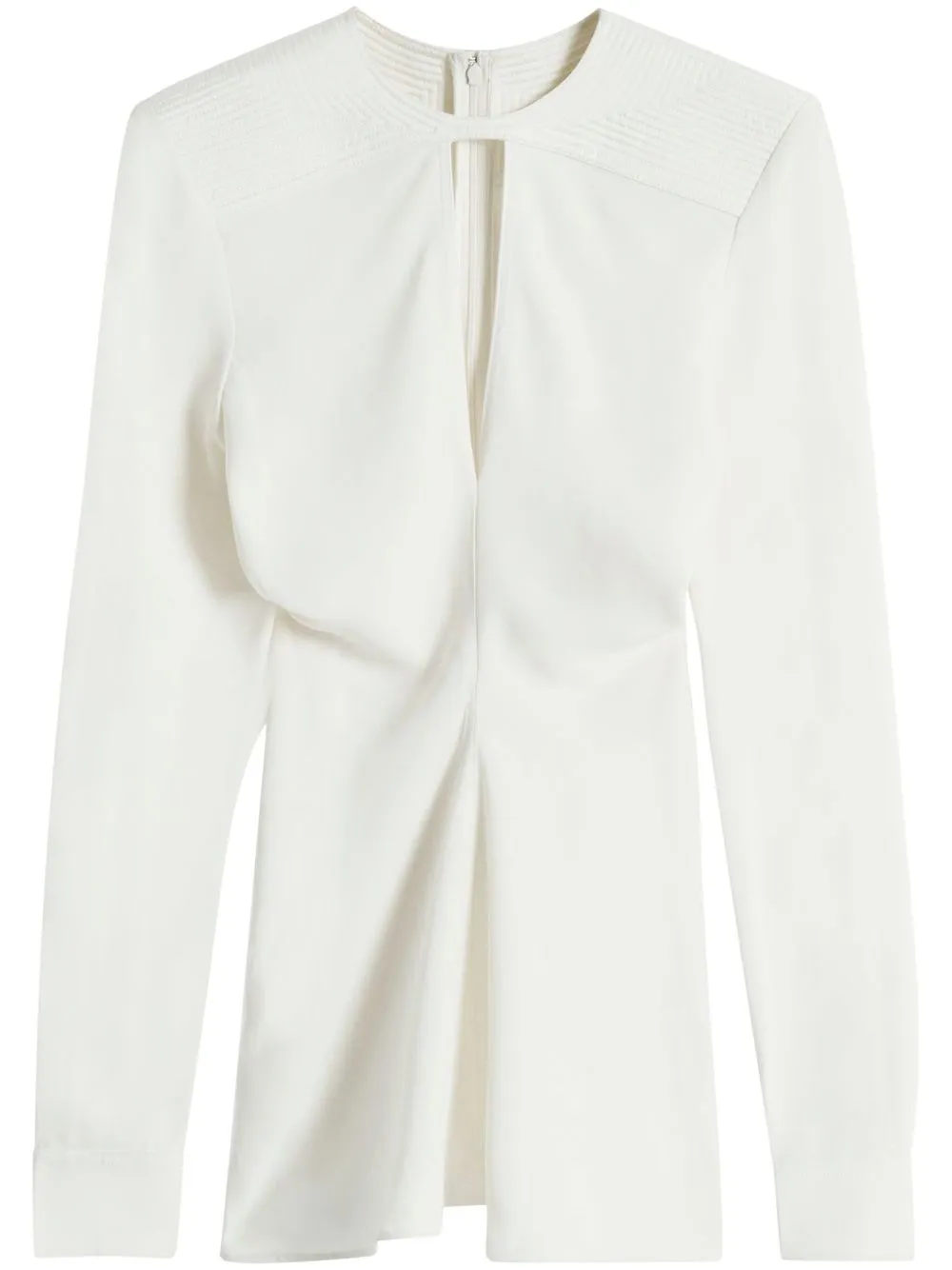 

Victoria Beckham blusa manga larga - Blanco