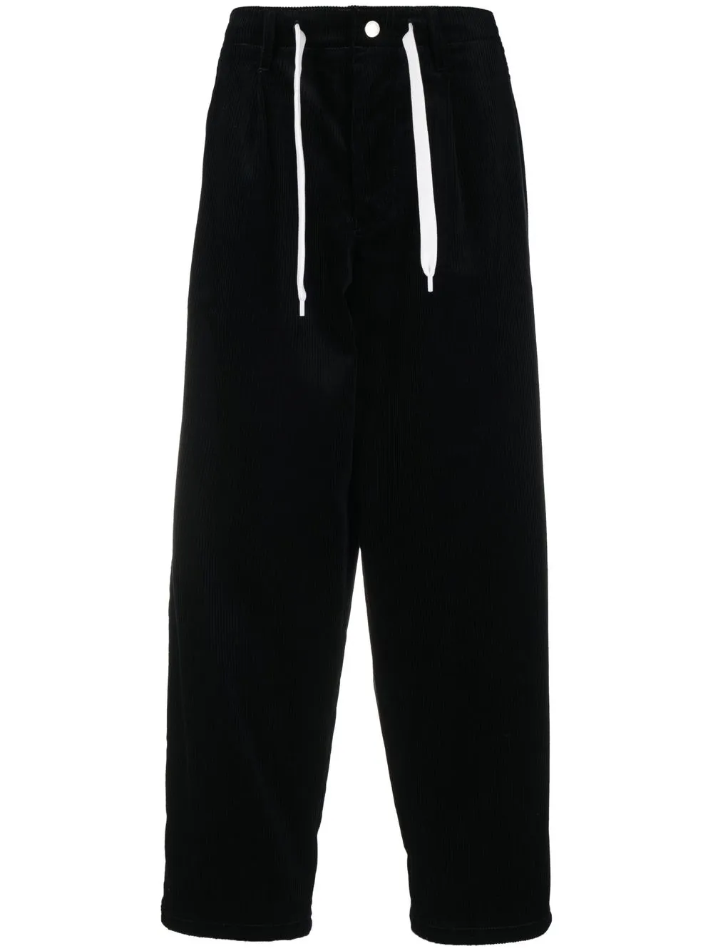 

Giorgio Armani pleated corduroy trousers - Blue