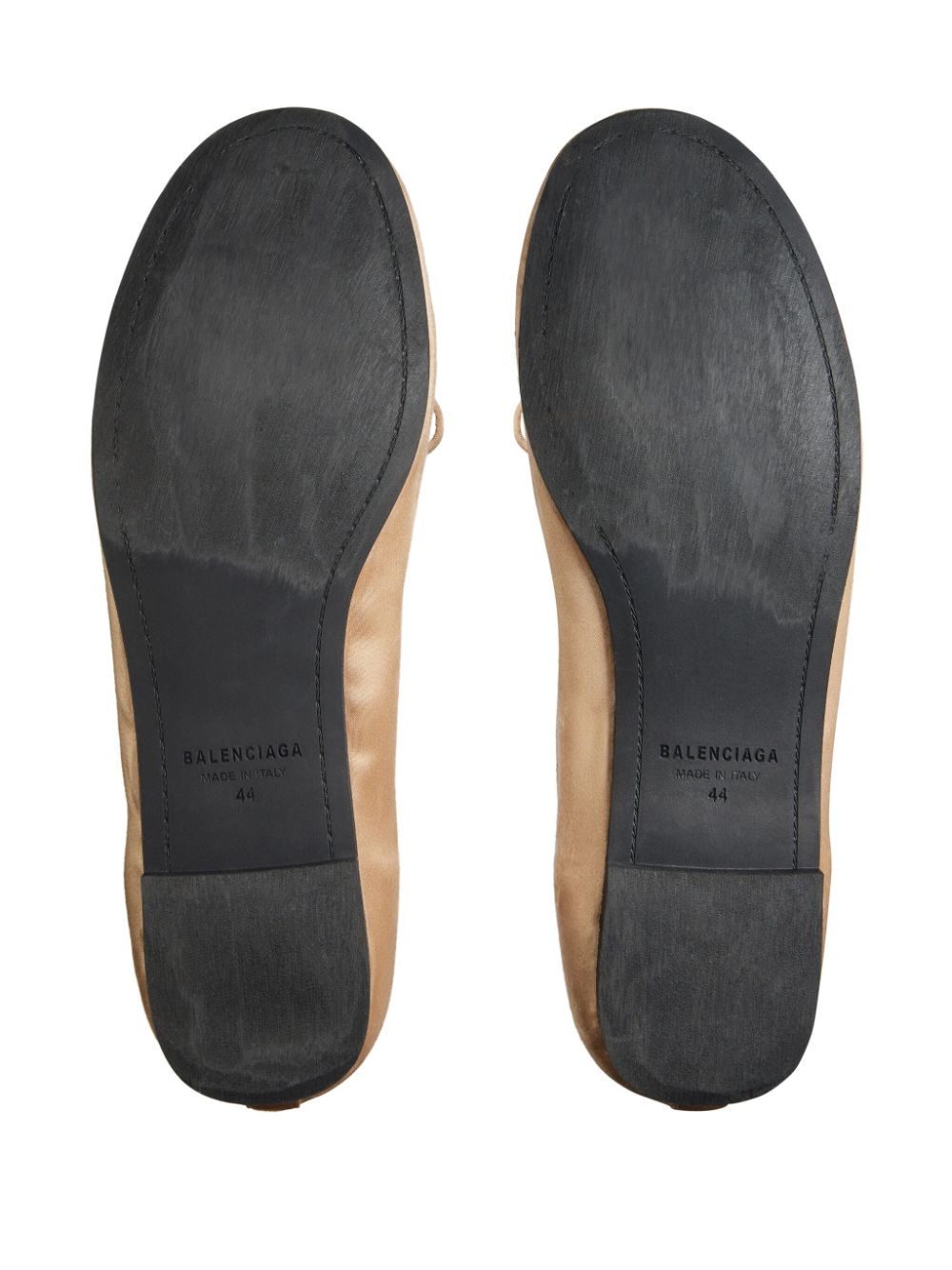 Shop Balenciaga Leopold Ballerina Shoes In 2022 -light Beige
