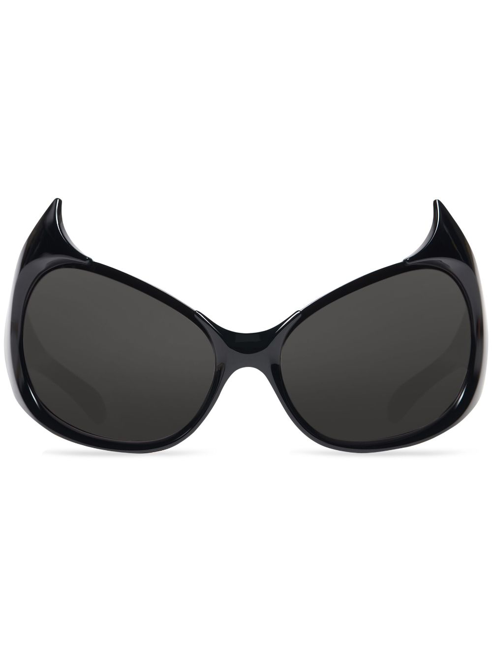 Balenciaga Gotham Cat-eye Frame Sunglasses In Black