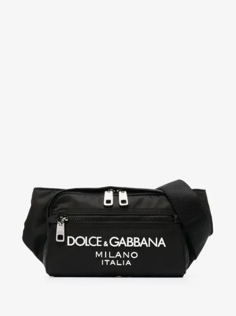 Dolce & Gabbana bæltetaske med præget logo
