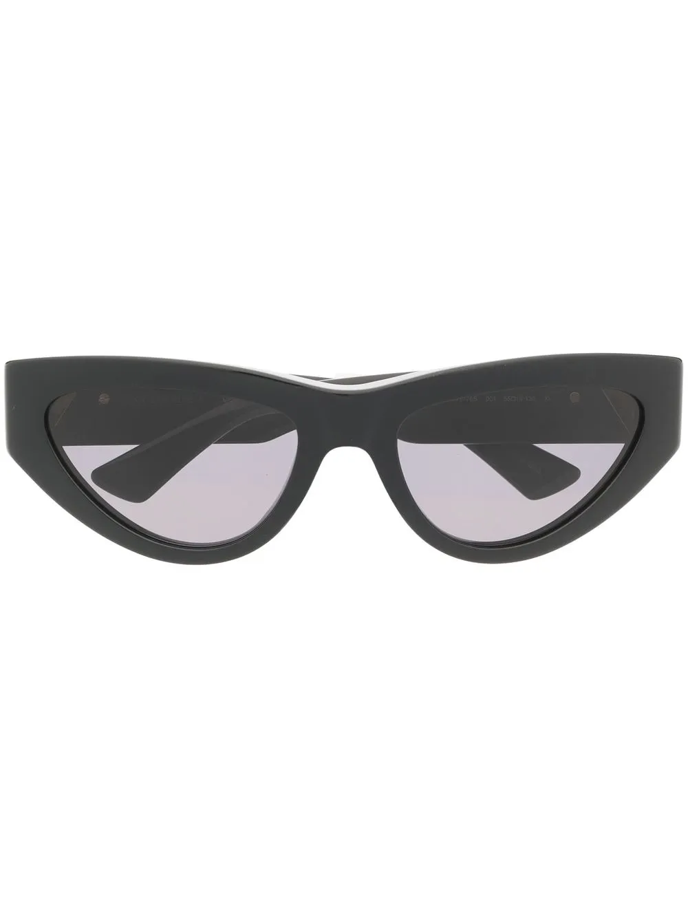 

Bottega Veneta Eyewear logo-plaque tinted sunglasses - Black