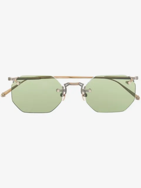 Matsuda frameless tinted sunglasses 
