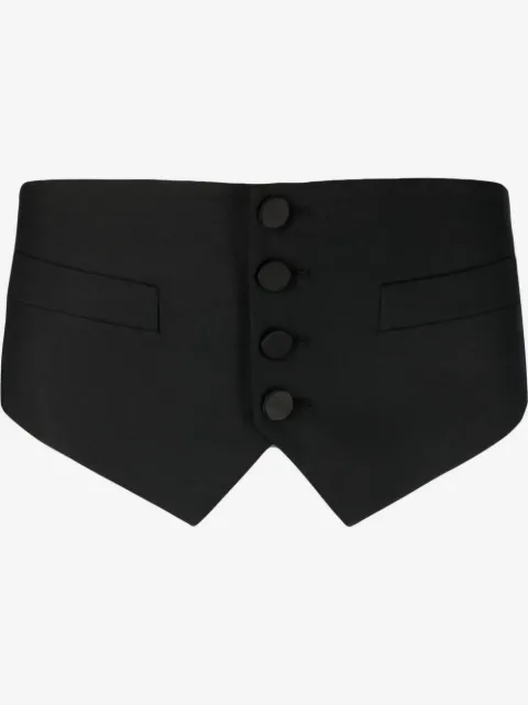 DSQUARED2 buttoned adjustable cummerbund