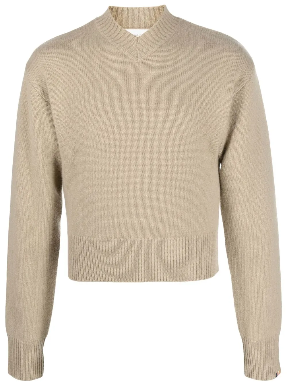 

extreme cashmere V-neck cashmere sweater - Neutrals