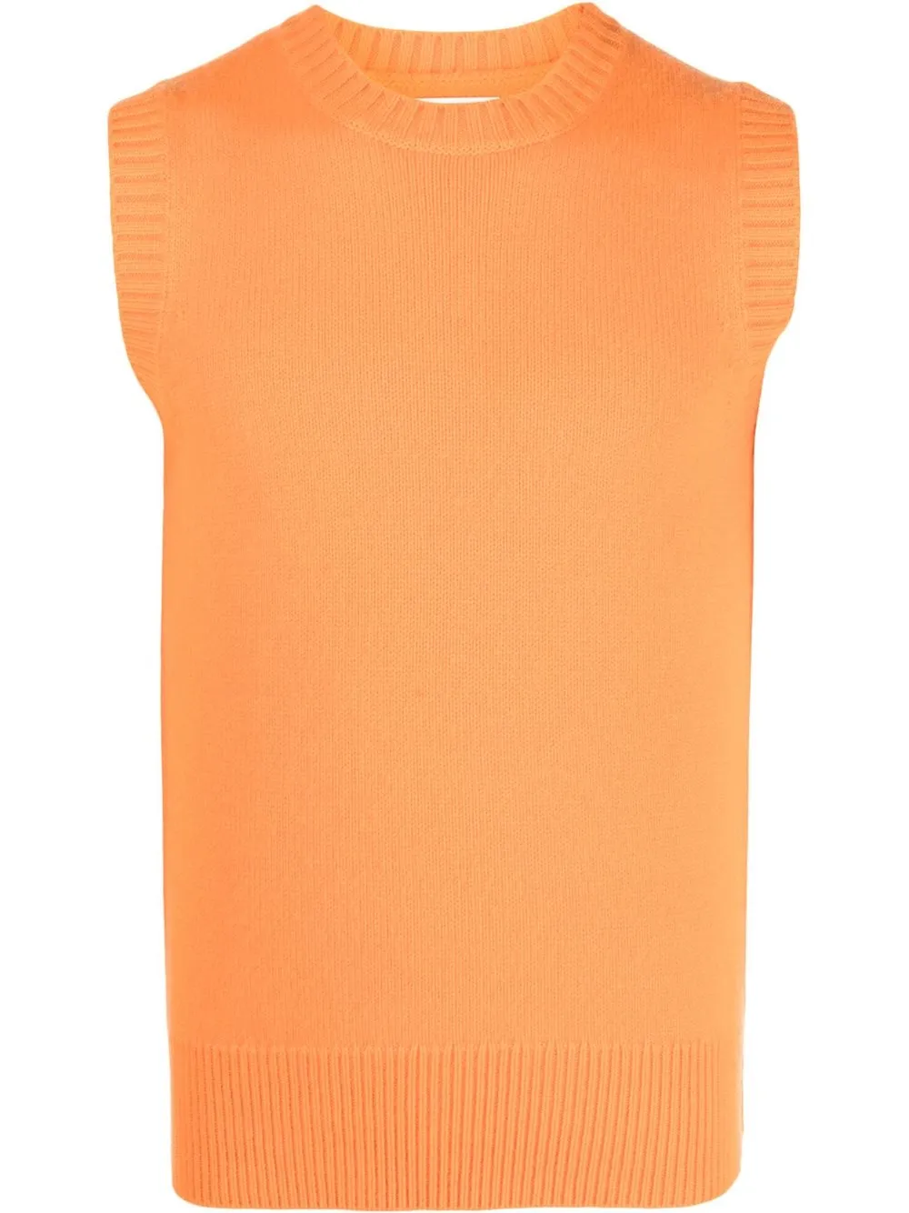 

extreme cashmere sleeveless crew-neck sweater - Orange