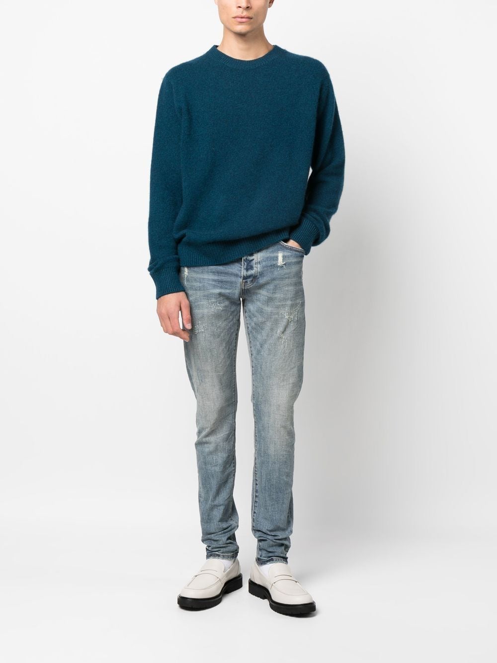 Purple Brand Stonewashed slim-fit Jeans - Farfetch