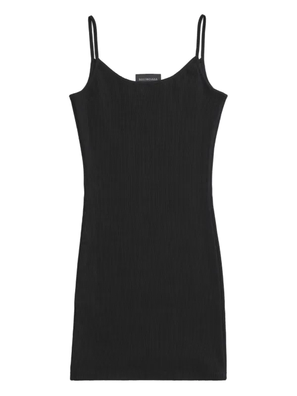 BALENCIAGA ミニワンピース・ドレス Balenciaga レーストリム ミニドレス | ブラック | FARFETCH JP