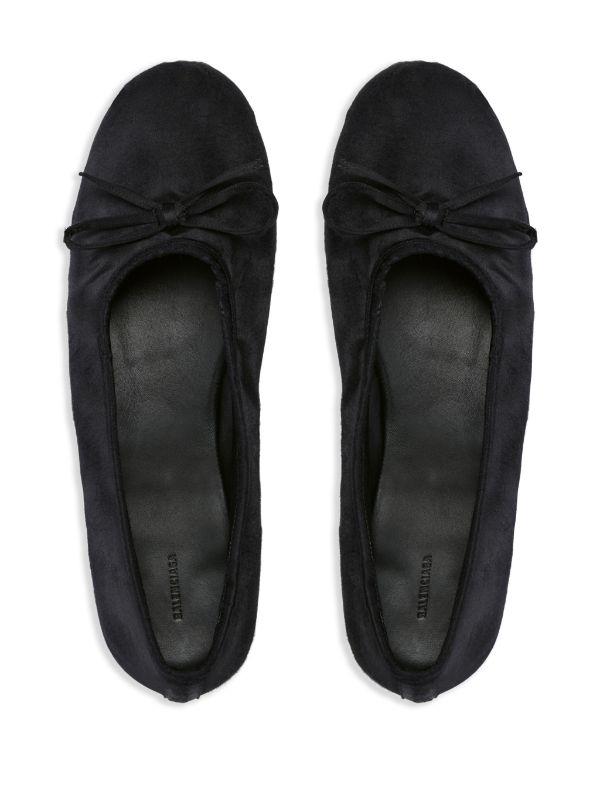 krone dialog skøn Balenciaga Leopold bow-detail Ballerina Shoes - Farfetch