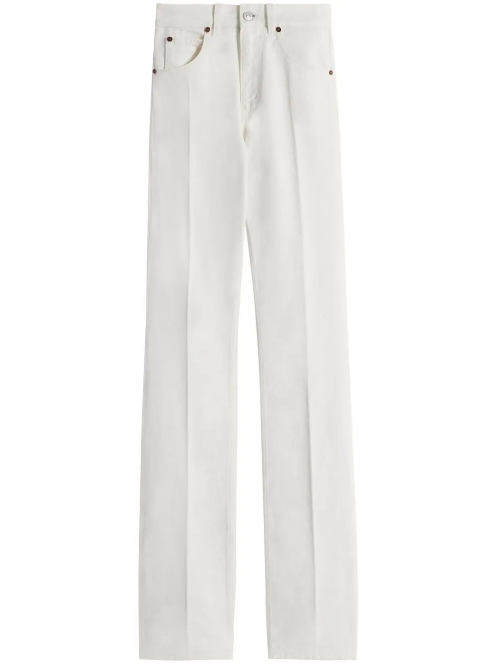 

Victoria Beckham high-waisted straight-leg jeans - White