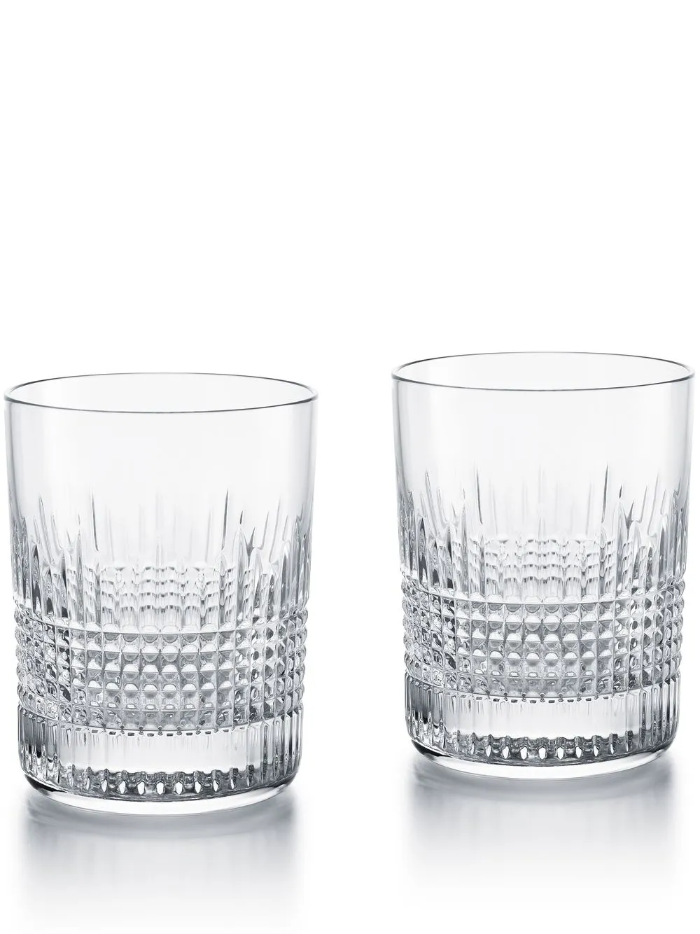 Baccarat Nancy tumblers set of two | White | Image 1