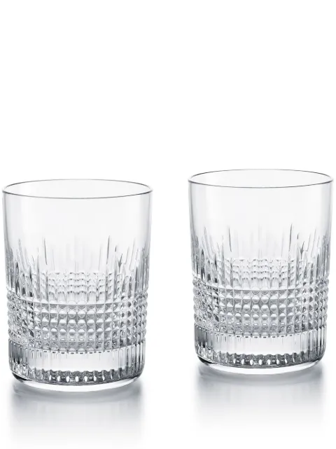 Baccarat Nancy tumblers set of two