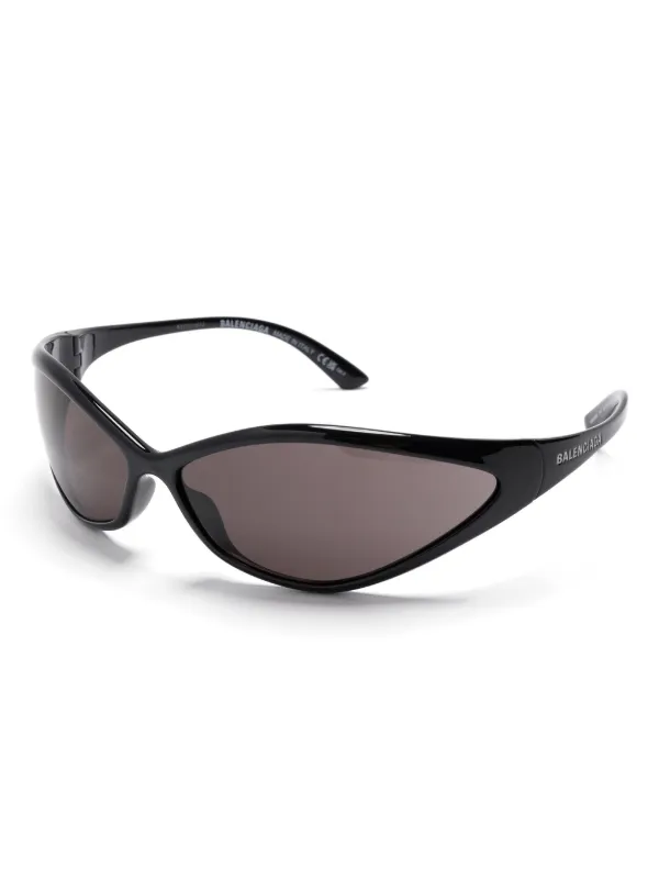 Balenciaga Eyewear 90s サングラス | ブラック | FARFETCH JP