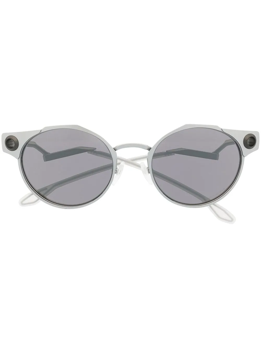 

Oakley round-frame tinted sunglasses - Silver
