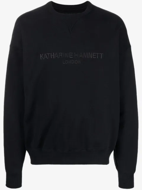 Neighborhood embroidered-logo cotton sweatshirt 