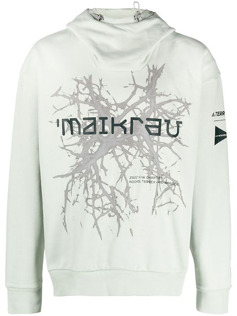 adidas Terrex x and wander graphic hoodie 