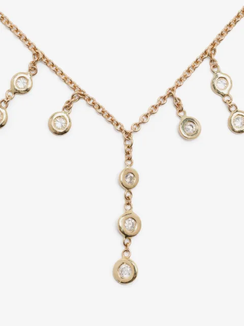 Jacquie Aiche collier en or 14ct pavé de diamants