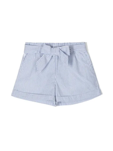 Ralph Lauren Kids bow-detail cotton shorts