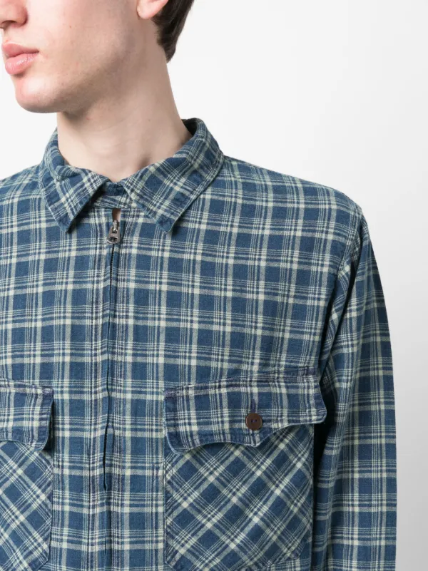 Ralph lauren rrl flannel jacket sale