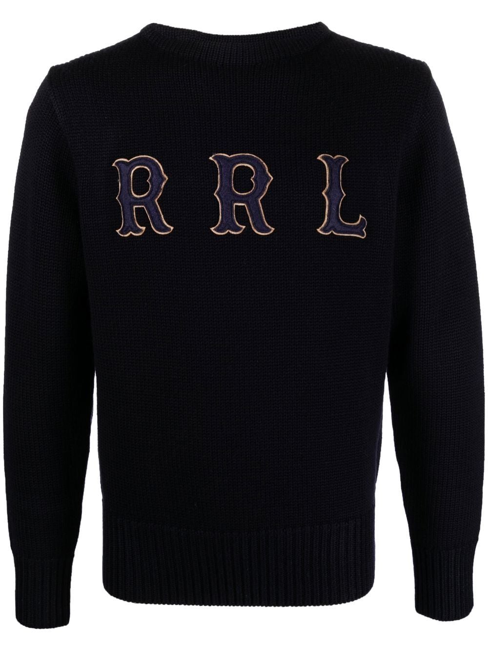Ralph Lauren RRL logo-appliqué Wool Jumper - Farfetch