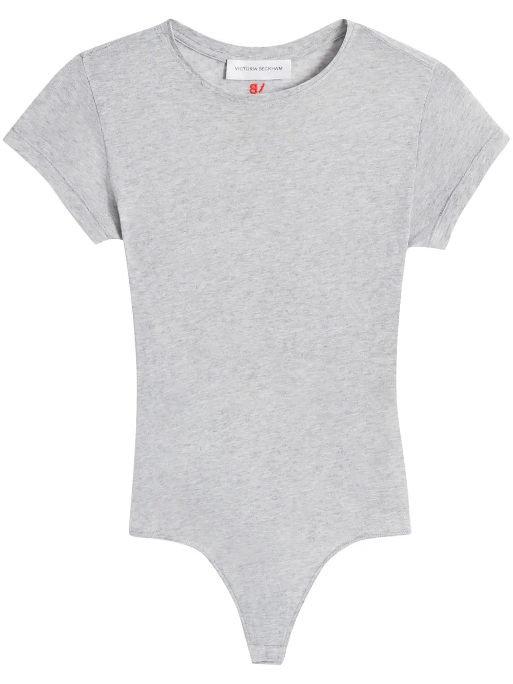 

Victoria Beckham short-sleeve T-shirt bodysuit - Grey